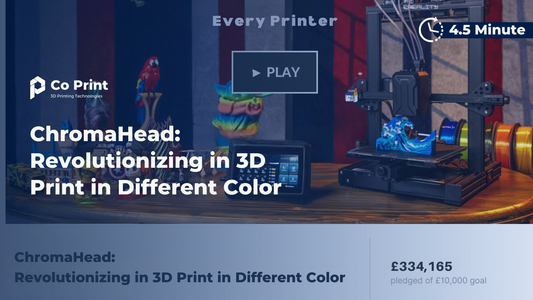 Meet ChromaHead: Revolutionizing in 3D Print in Different Color