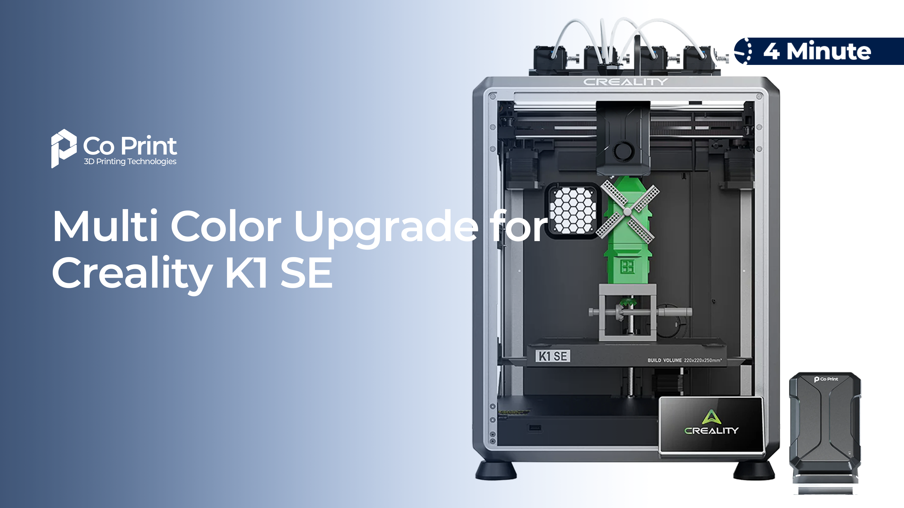 Creality K1 SE Multi Color Printing Co Print KCM Set Creality K1 SE Multi Color Printing Co Print KCM Set