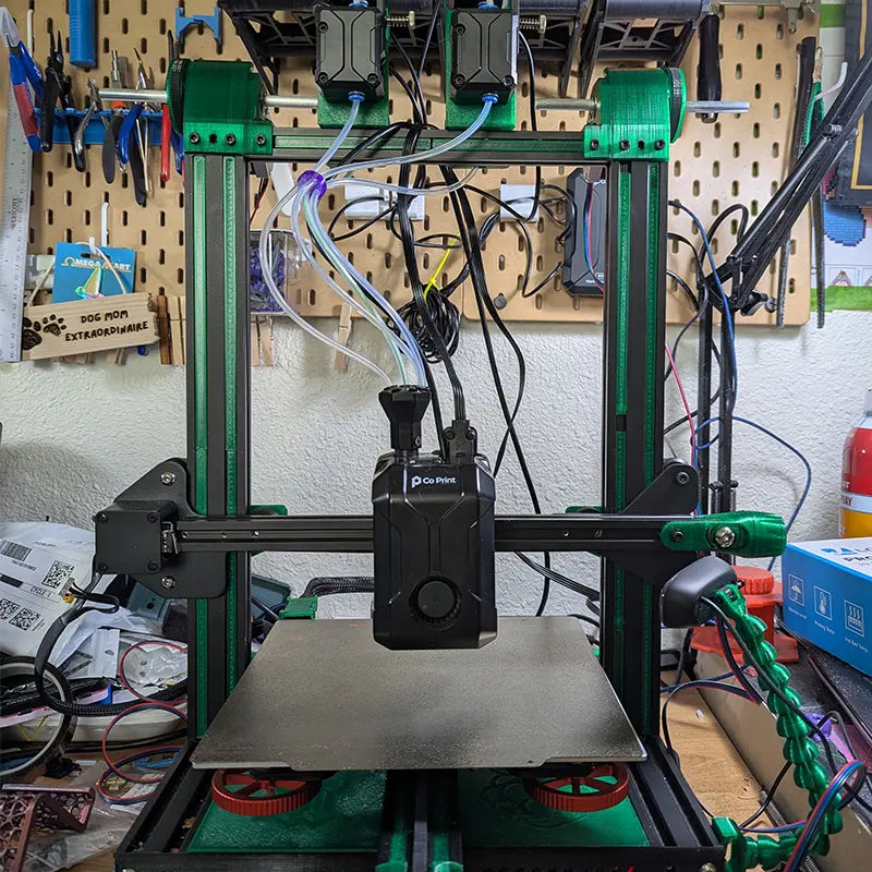 ender3v2 with co print chromaset