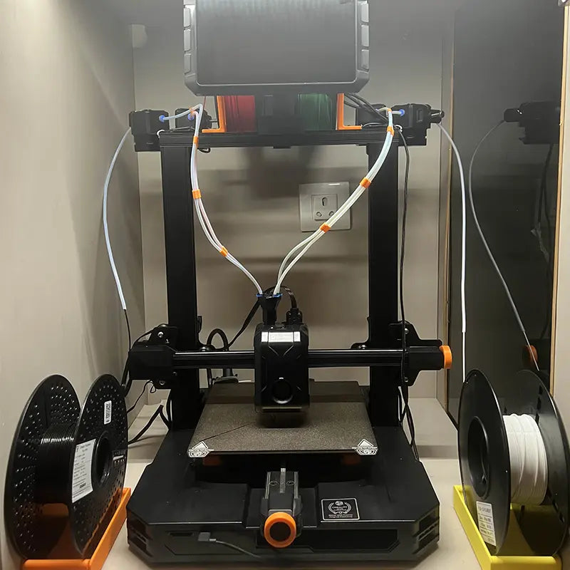 Creality s1 printer with co print chromaset multi color printing