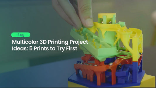 Multicolor 3D Printing Project Ideas: 5 Prints to Try First
