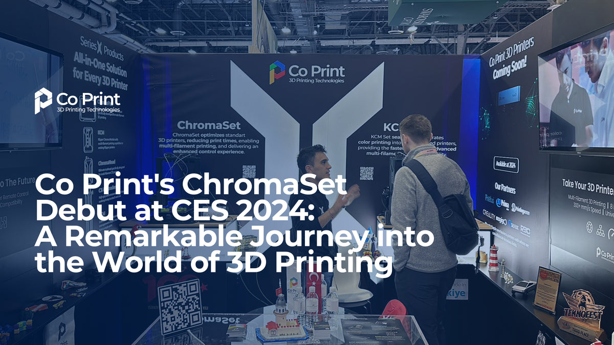 Co Print's ChromaSet Debut at CES 2024: A Remarkable Journey into the