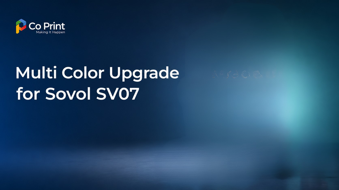 Sovol SV07 and SV07 Plus Multi Color Printing with Co Print KCM Set