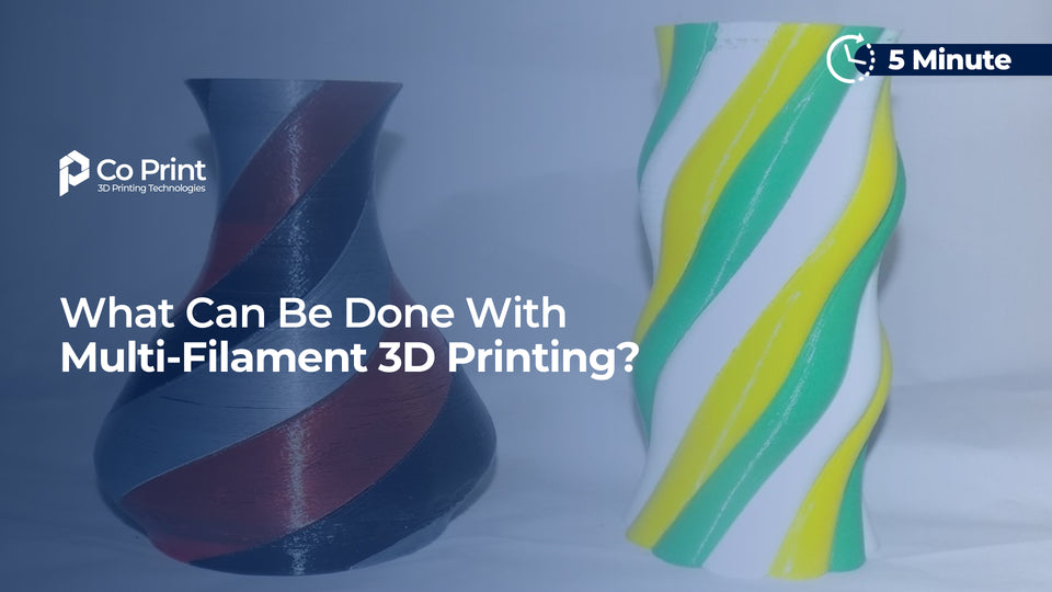 What Can Be Done With Multi-filament 3D Printing?