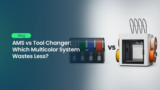 AMS vs Tool Changer: Which Multicolor System Wastes Less?