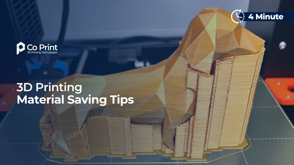 3D Printing Material Saving Tips