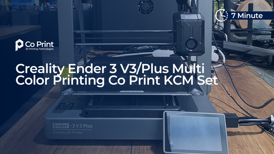 Creality Ender 3 V3/Plus Multi Color Printing with Co Print KCM Set