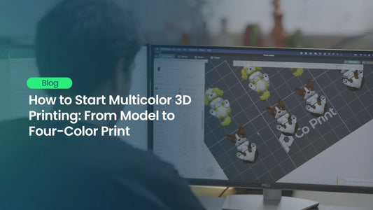 How to Start Multicolor 3D Printing: From Model to Four-Color Print