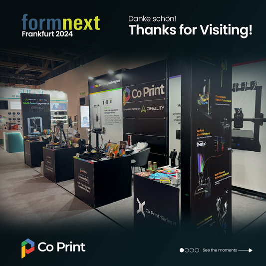 Co Print at Formnext 2024: Innovation, Collaboration, and New Beginnings