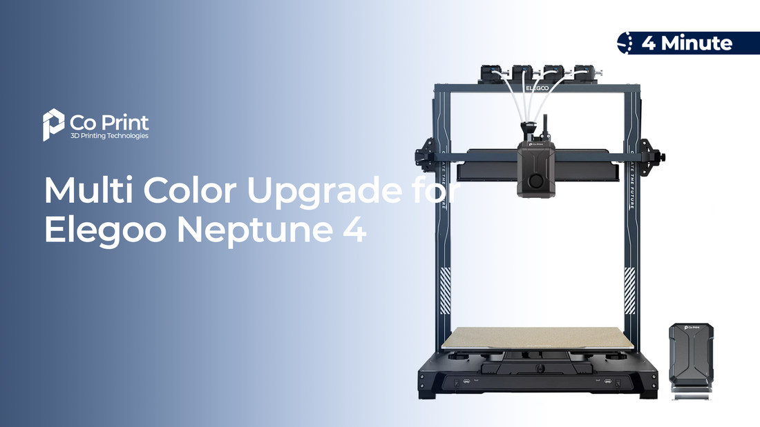 Elegoo Neptune 4 Pro Multi Color Printing Co Print KCM Set