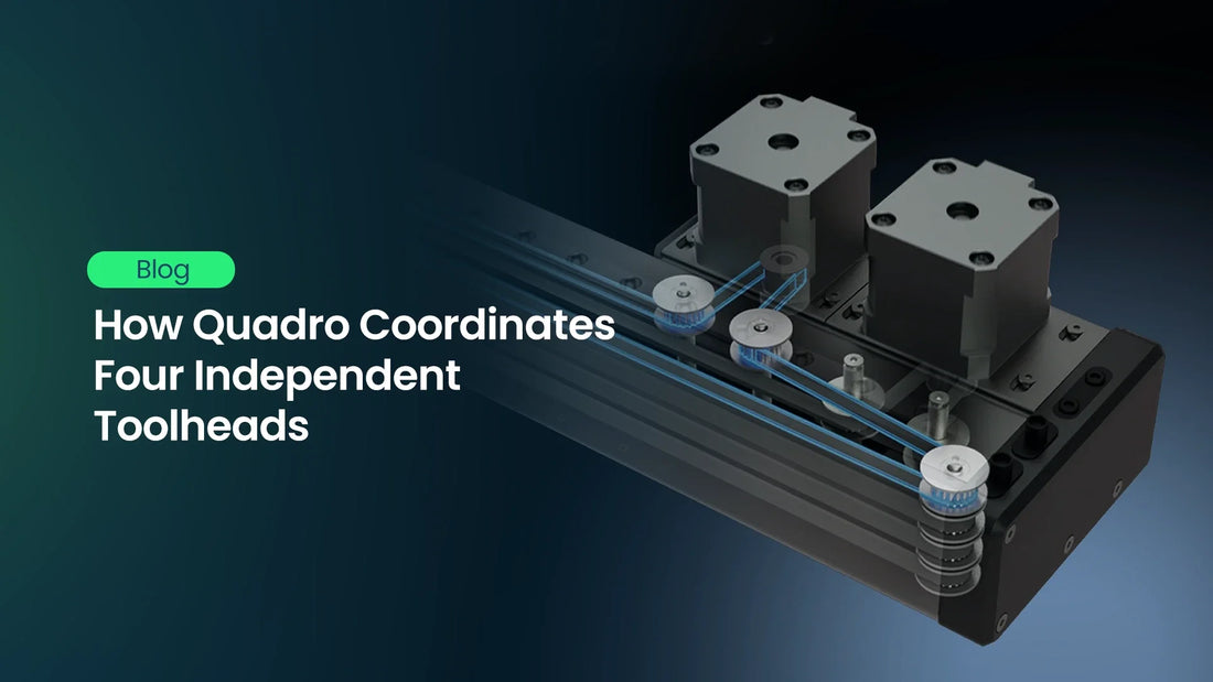 How Quadro Coordinates Four Independent Toolheads