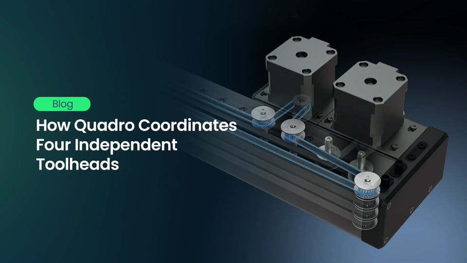 How Quadro Coordinates Four Independent Toolheads