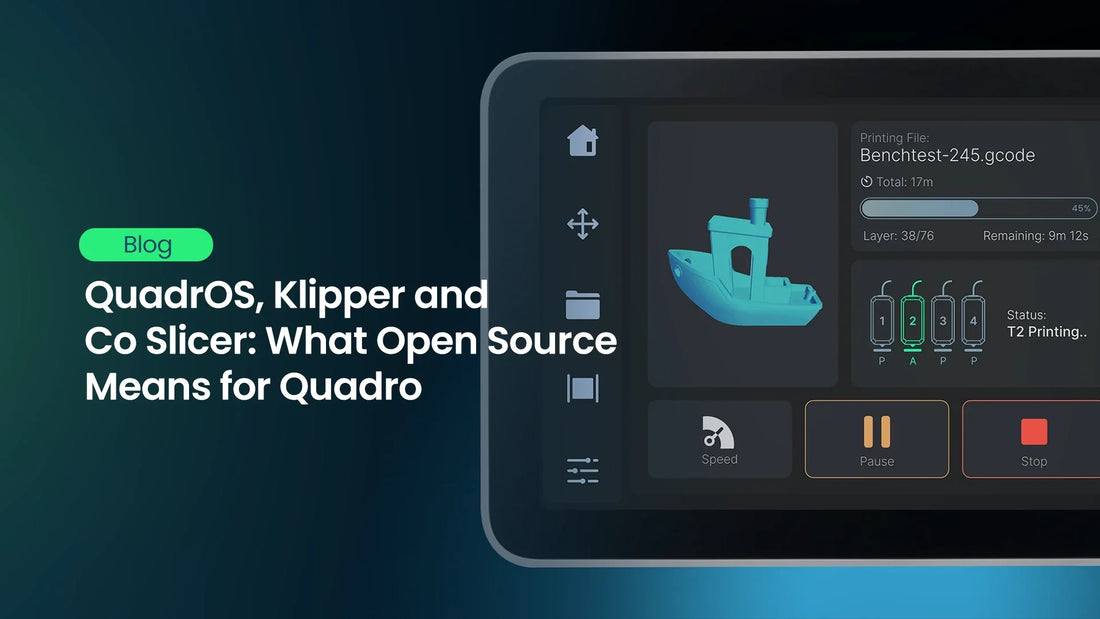 QuadrOS, Klipper and Co Slicer: What Open Source Means for Quadro