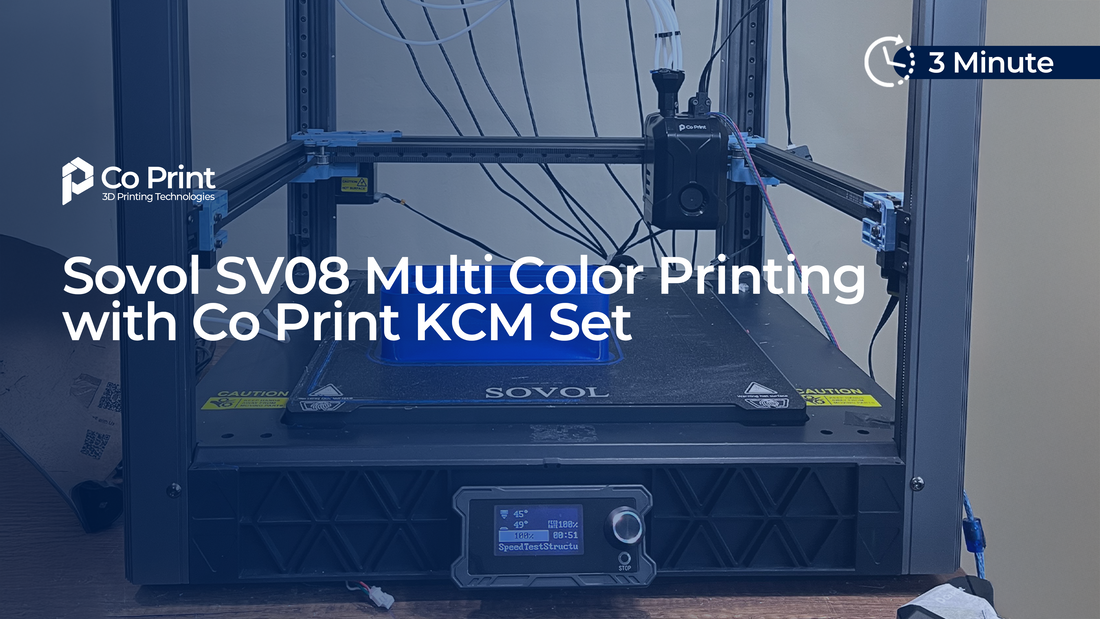 Sovol SV08 Multi Color Printing with Co Print KCM Set