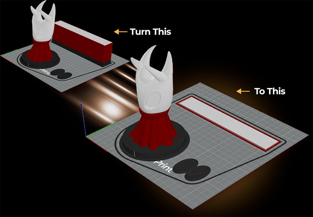 The Purge Tower is Now Much Smaller with Co Print Multi-Color Printing Kits!
