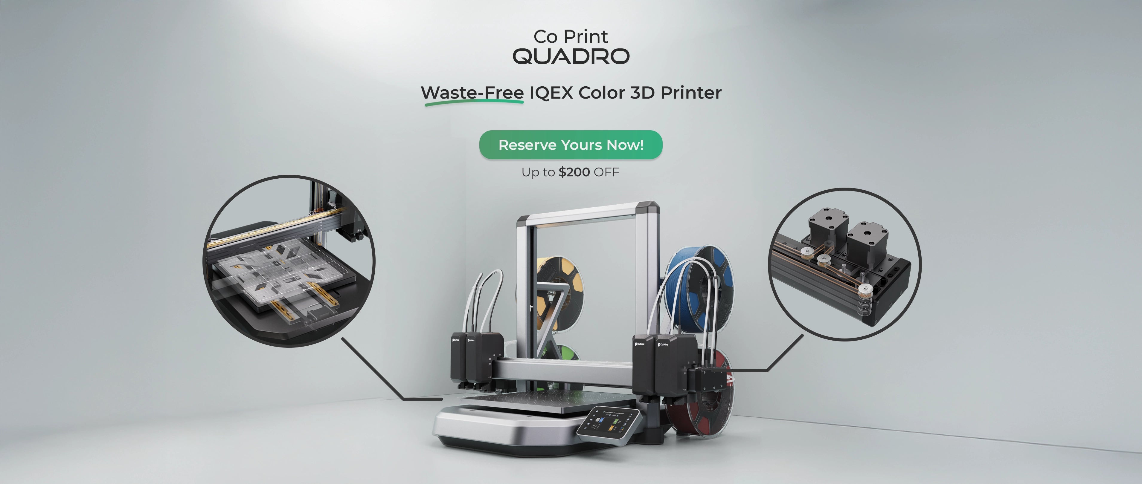 Co Print x Creality colobration on Ender 3 v3 Plus