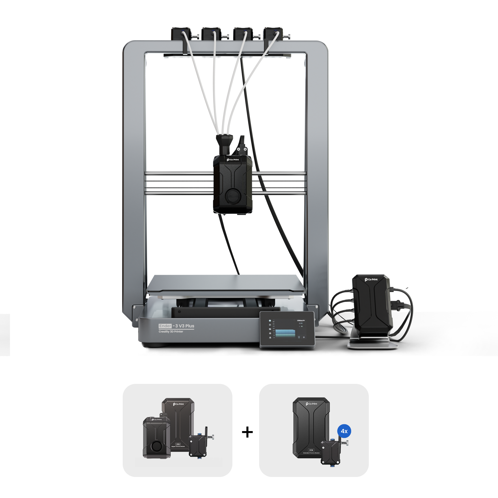 Co Print KCM Set | Multi-Color 3D Printing Upgrade Kit for Klipper