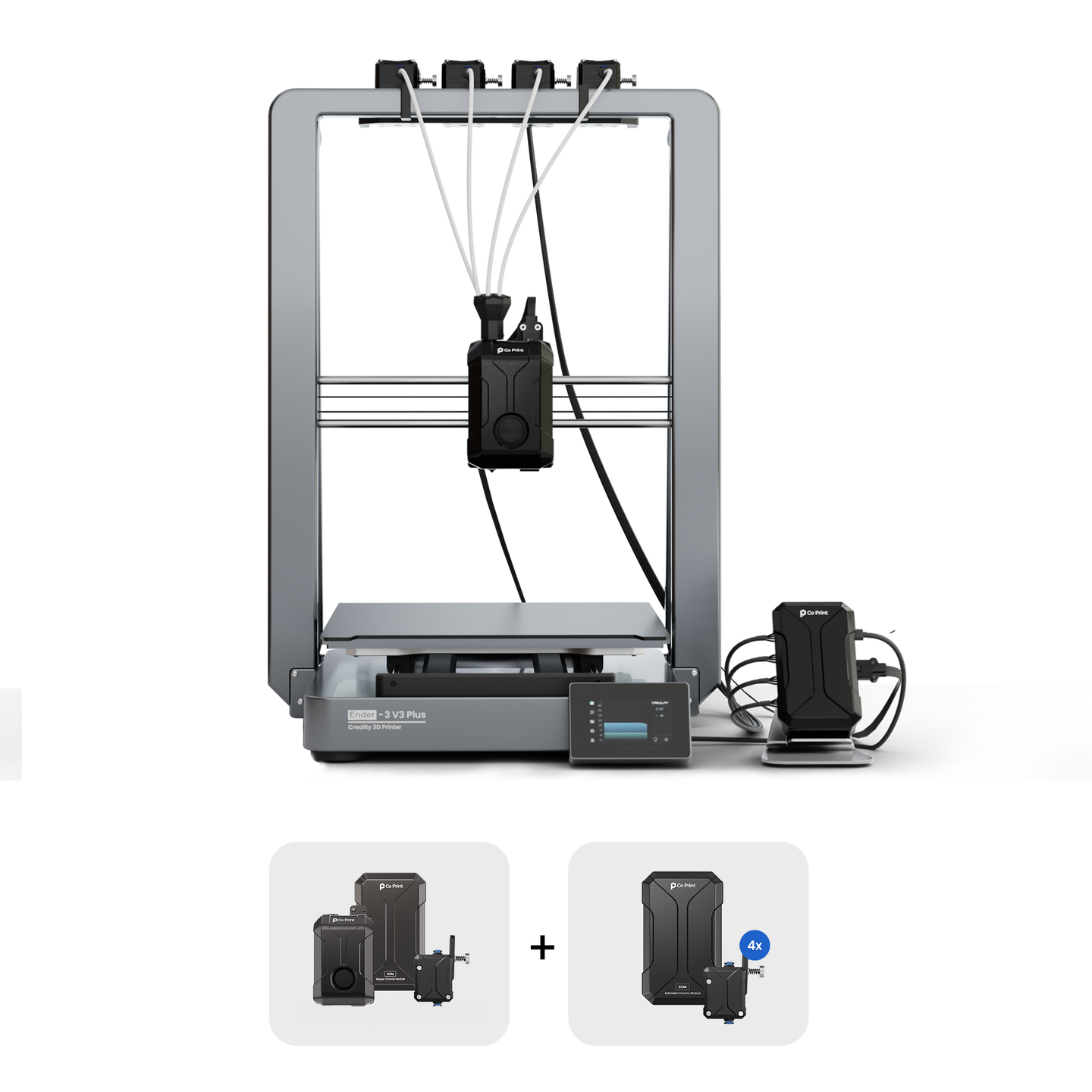 Co Print KCM Set | Multi-Color 3D Printing Upgrade Kit for Klipper