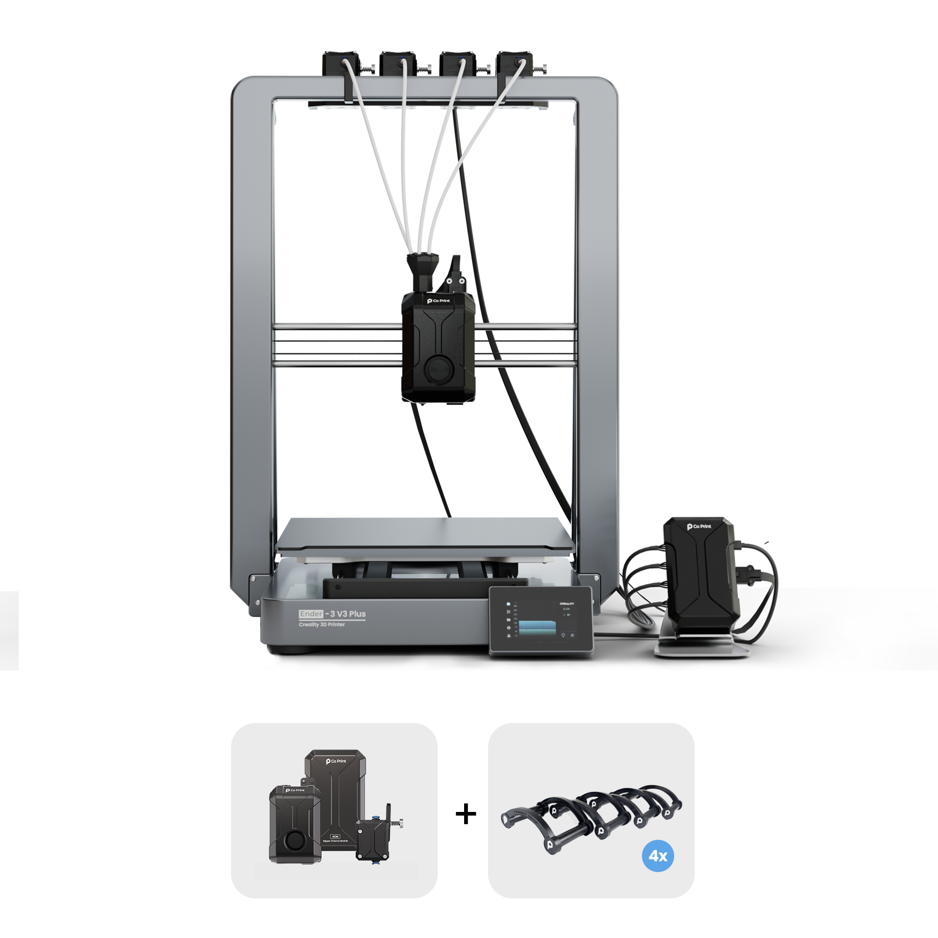 Co Print KCM Set | Multi-Color 3D Printing Upgrade Kit for Klipper