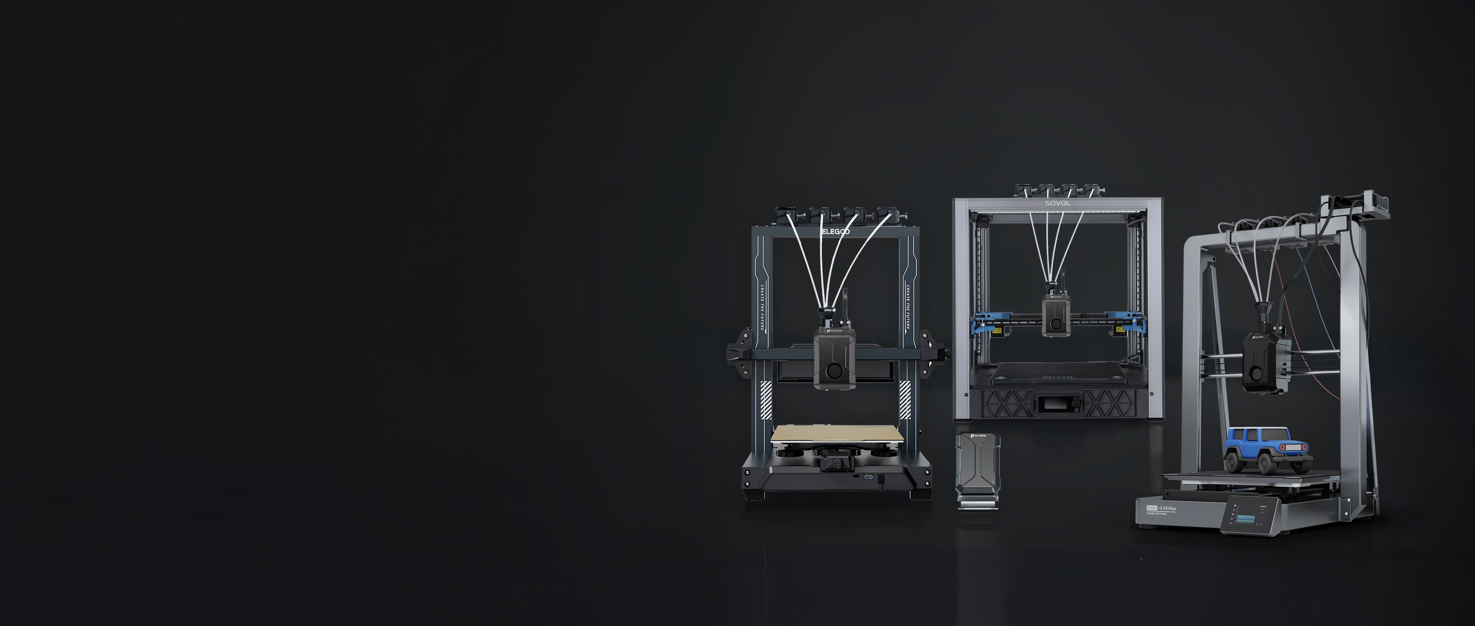 Co Print x Creality colobration on Ender 3 v3 Plus