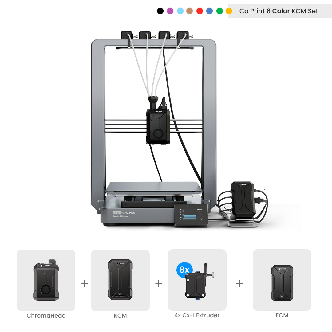 Co Print KCM Set | Multi-Color 3D Printing Upgrade Kit for Klipper