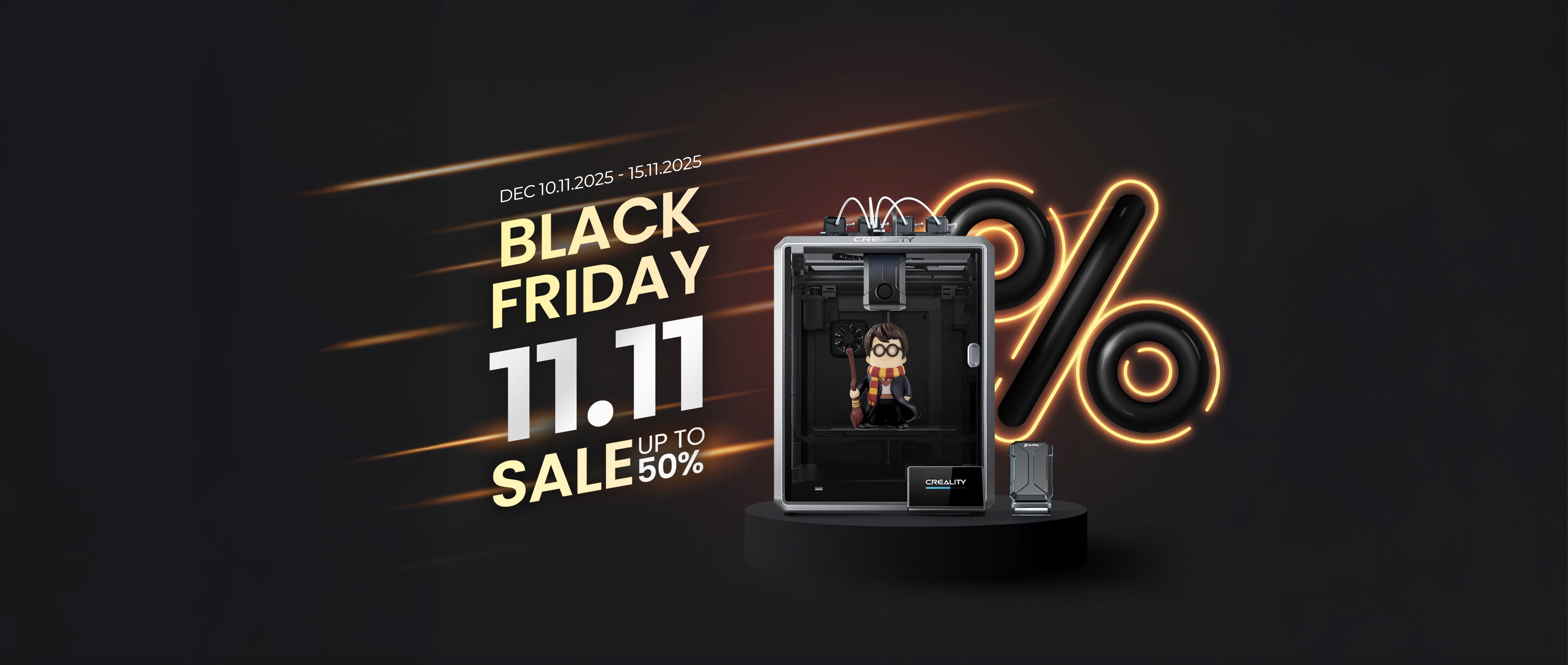 Co Print x Creality colobration on Ender 3 v3 Plus