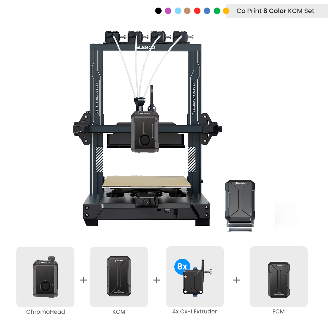 Multi-Color Upgrade Kit for Elegoo Neptune 4 Series | Co Print KCM Set
